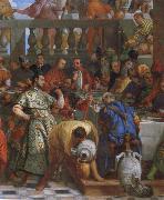 Paolo  Veronese The wedding to canons oil